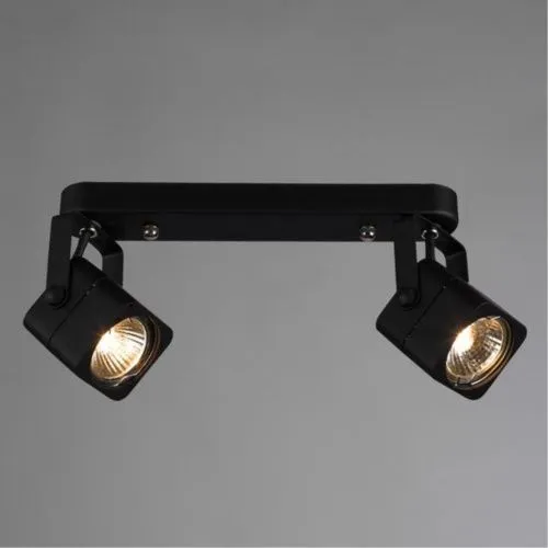 Спот Arte Lamp Lente A1314PL-2BK  фото 2
