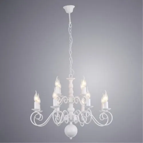 Подвесная люстра Arte Lamp A1129LM-12WH  фото 2