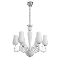 Подвесная люстра Arte Lamp Biancaneve A8110LM-6WH 