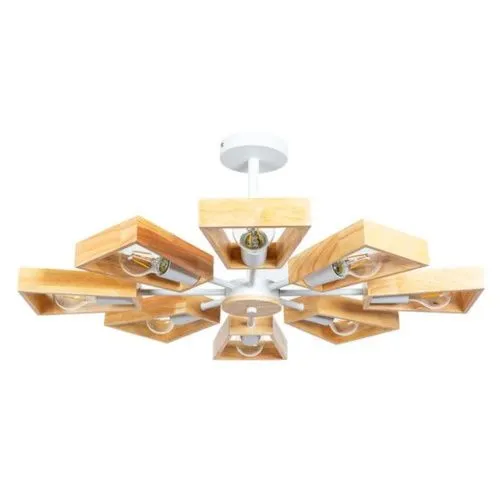 Потолочная люстра Arte Lamp Brussels A8030PL-8WH  фото 3