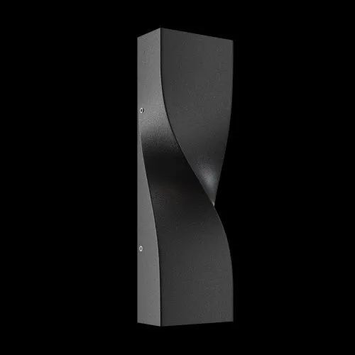 Уличный настенный светодиодный светильник Maytoni Twist O040WL-L11B3K  фото 4