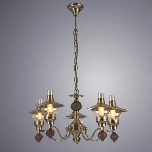 Подвесная люстра Arte Lamp Trattoria A5664LM-5AB  фото 2