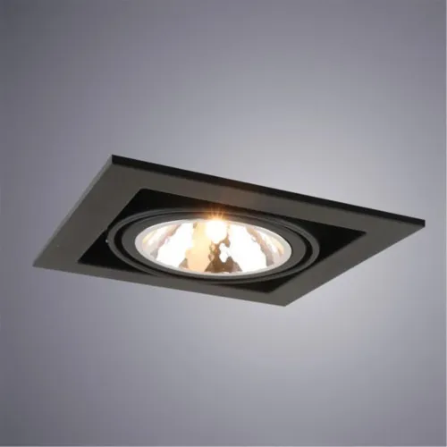 Встраиваемый светильник Arte Lamp Cardani Semplice A5949PL-1BK  фото 2
