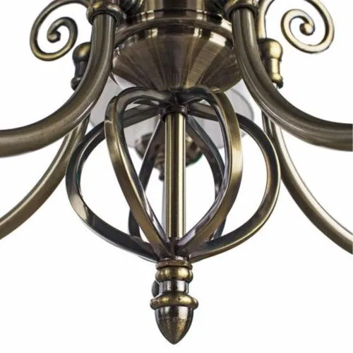 Подвесная люстра Arte Lamp Zanzibar A8390LM-5AB  фото 4