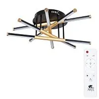 Потолочная светодиодная люстра Arte Lamp Fernando A2199PL-5BK 