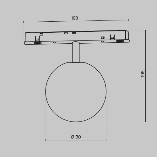 Трековый светильник Technical TR038-4-5W3K-WW-DS-W  фото 8