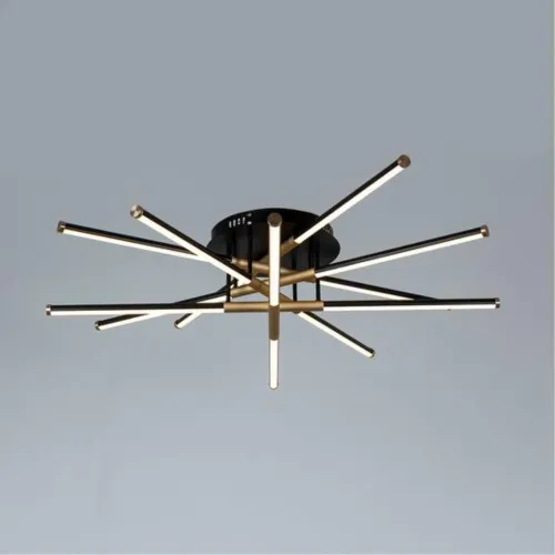 Потолочная светодиодная люстра Arte Lamp Fernando A2199PL-6BK  фото 2