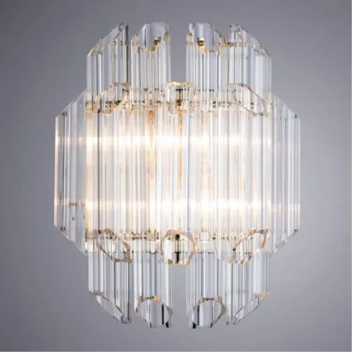 Настенный светильник Arte Lamp Jastin A2848AP-2GO  фото 2