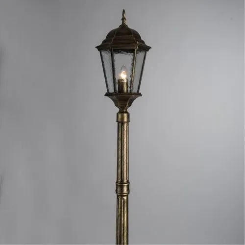 Садово-парковый светильник Arte Lamp Genova A1207PA-1BN  фото 2