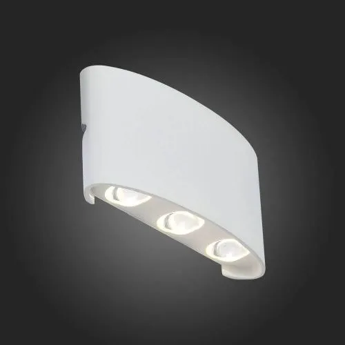 Уличный настенный светодиодный светильник ST Luce Bisello SL089.501.06  фото 2