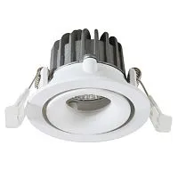 Встраиваемый светодиодный светильник Arte Lamp Apertura A3307PL-1WH 