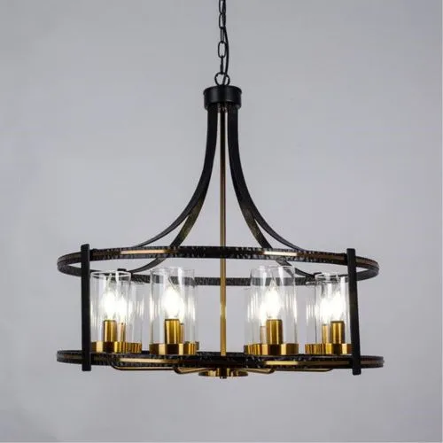 Подвесная люстра Arte Lamp Avior A7011SP-8BK  фото 2
