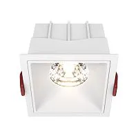 Встраиваемый светильник Maytoni Alfa LED DL043-01-15W3K-SQ-W 