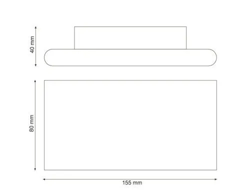 Настенный светильник Lucia Tucci Aero W204 Nero LED  фото 3