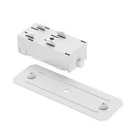 Прямой соединитель для шинопровода Denkirs TR2101-WH 