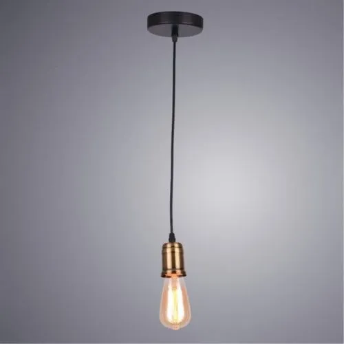 Подвесной светильник Arte Lamp Mazzetto A4290SP-1BK  фото 2