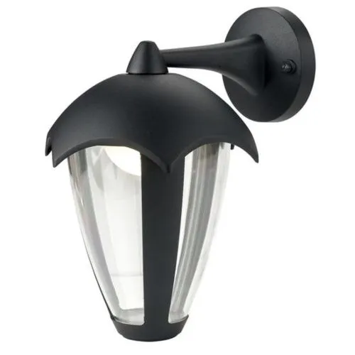 Уличный настенный светодиодный светильник Arte Lamp Henry A1661AL-1BK 