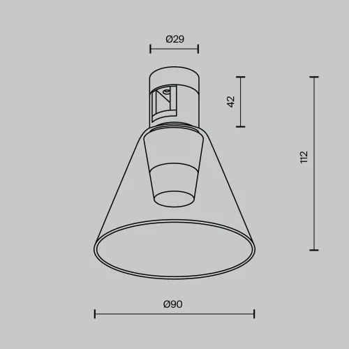 Трековый светильник Technical TR147-1-3W3K-BS  фото 9