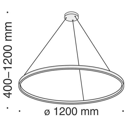 Подвесной светодиодный светильник Maytoni Rim MOD058PL-L65BS4K  фото 8