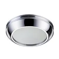 Встраиваемый светильник SONEX Damla 370386 алюминий хром 