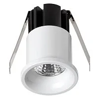 Встраиваемый светильник SONEX Dot 357698 алюминий белый 