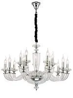 Подвесная люстра Lucia Tucci Ashanti 1255.15 clear 