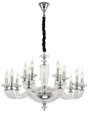Подвесная люстра Lucia Tucci Ashanti 1255.15 clear 