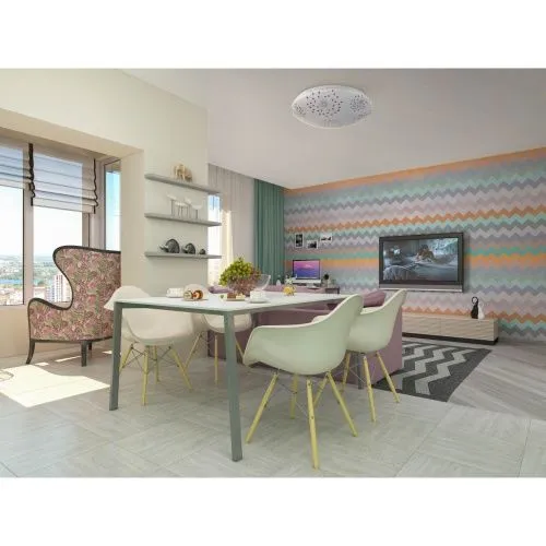 Потолочный светодиодный светильник De Markt Омега 325014501  фото 8