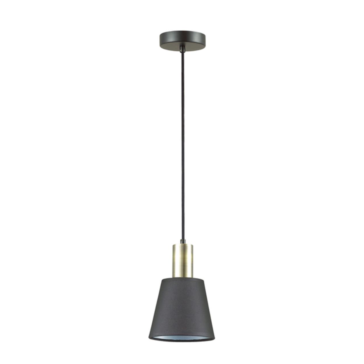 Подвес SONEX Marcus 3638/1 текстиль черный 