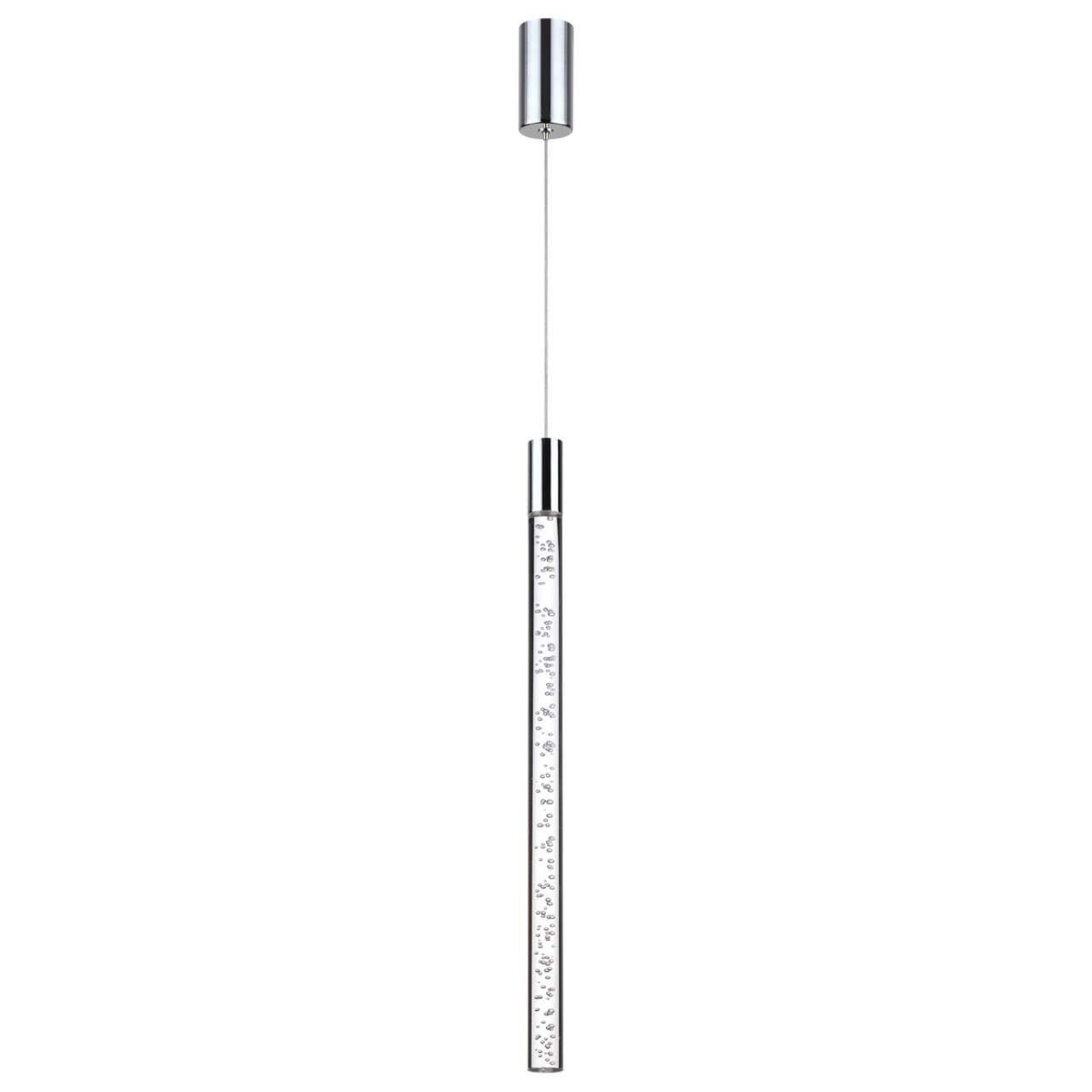 Подвесной светильник SONEX Sparky 4370/5L акрил прозрачный с пузырьками 