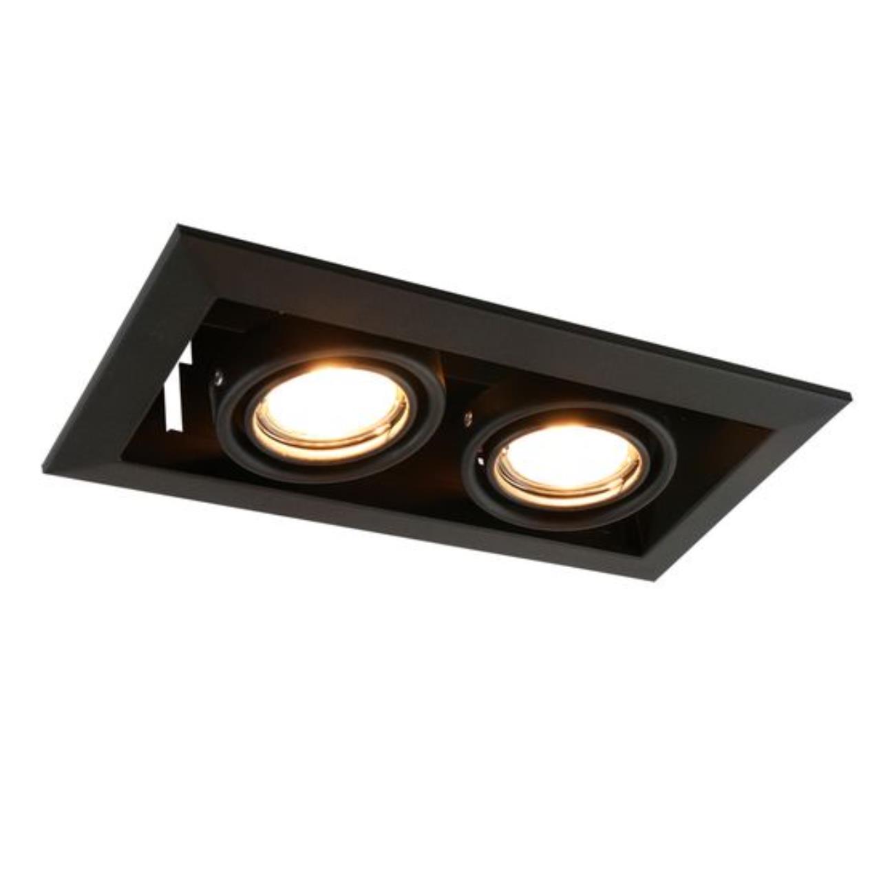 Встраиваемый светильник Arte Lamp Cardani Piccolo A5941PL-2BK 