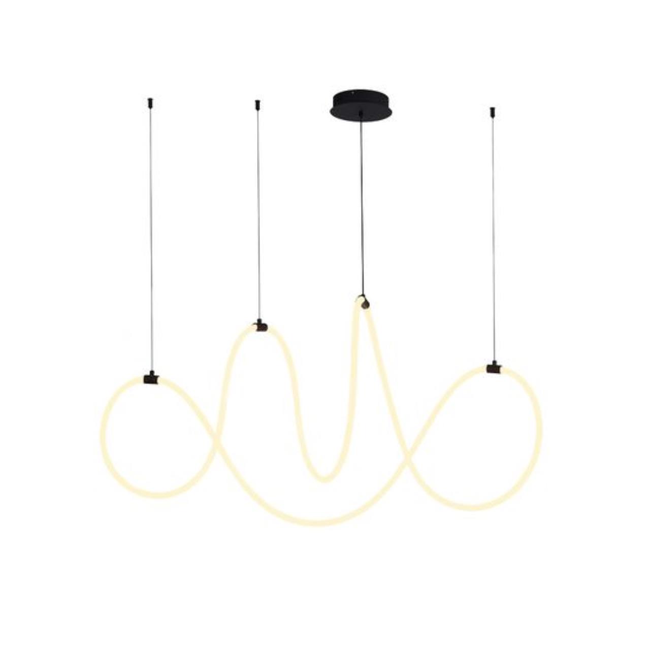 Подвесной светодный светильник Arte Lamp Klimt A2850SP-80BK 