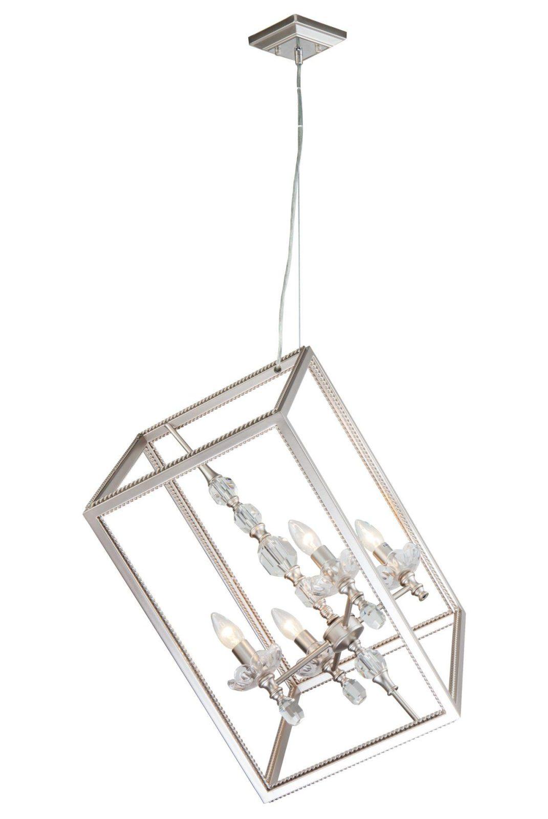Подвесная люстра Lucia Tucci Inessa 3850.4 Silver 