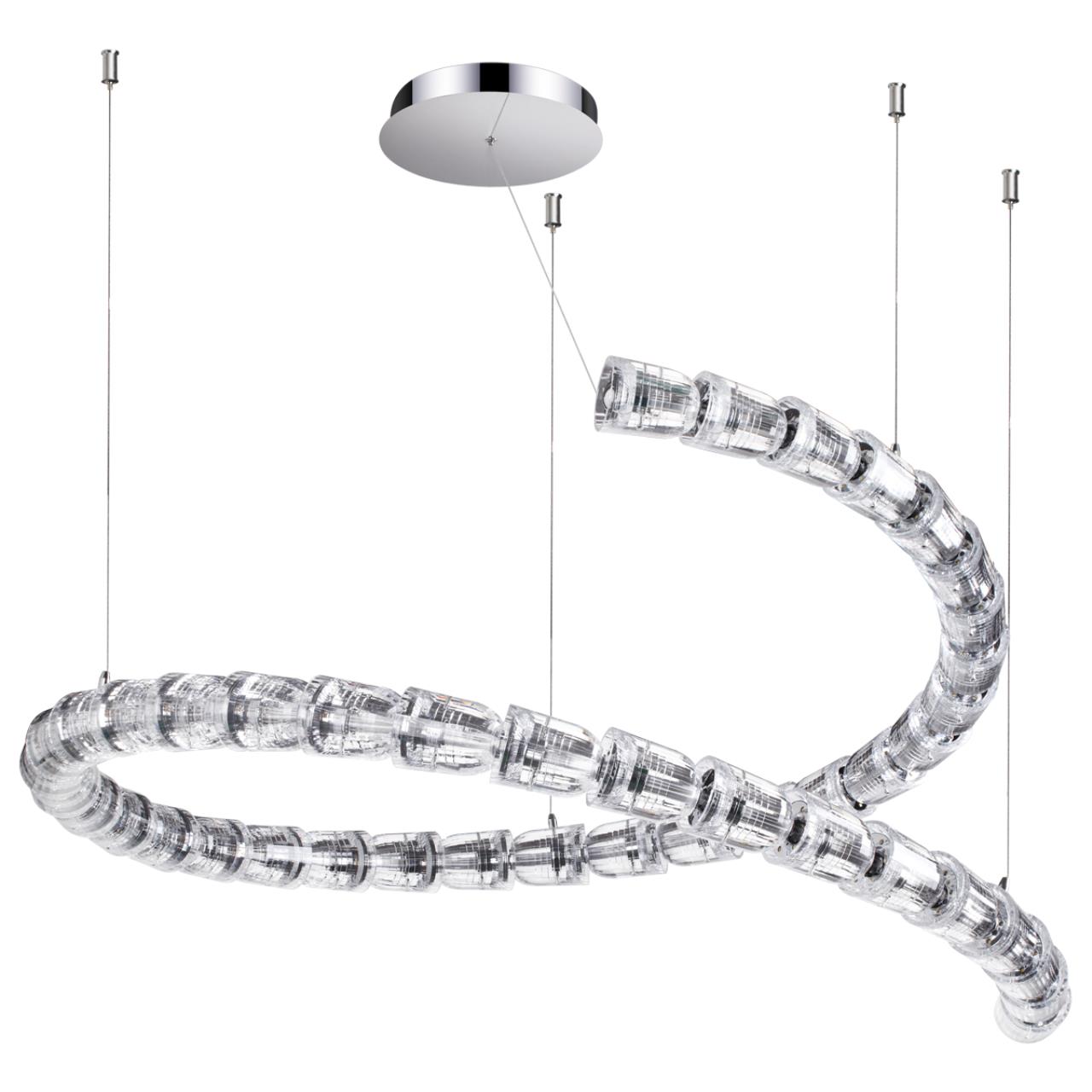 Люстра SONEX Serpa 5010/129L акрил прозрачное 