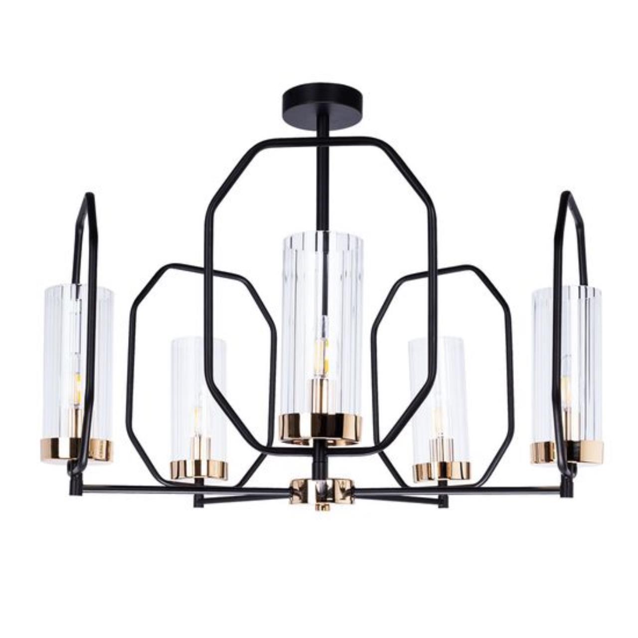 Подвесная люстра Arte Lamp Celaeno A7004PL-5BK 