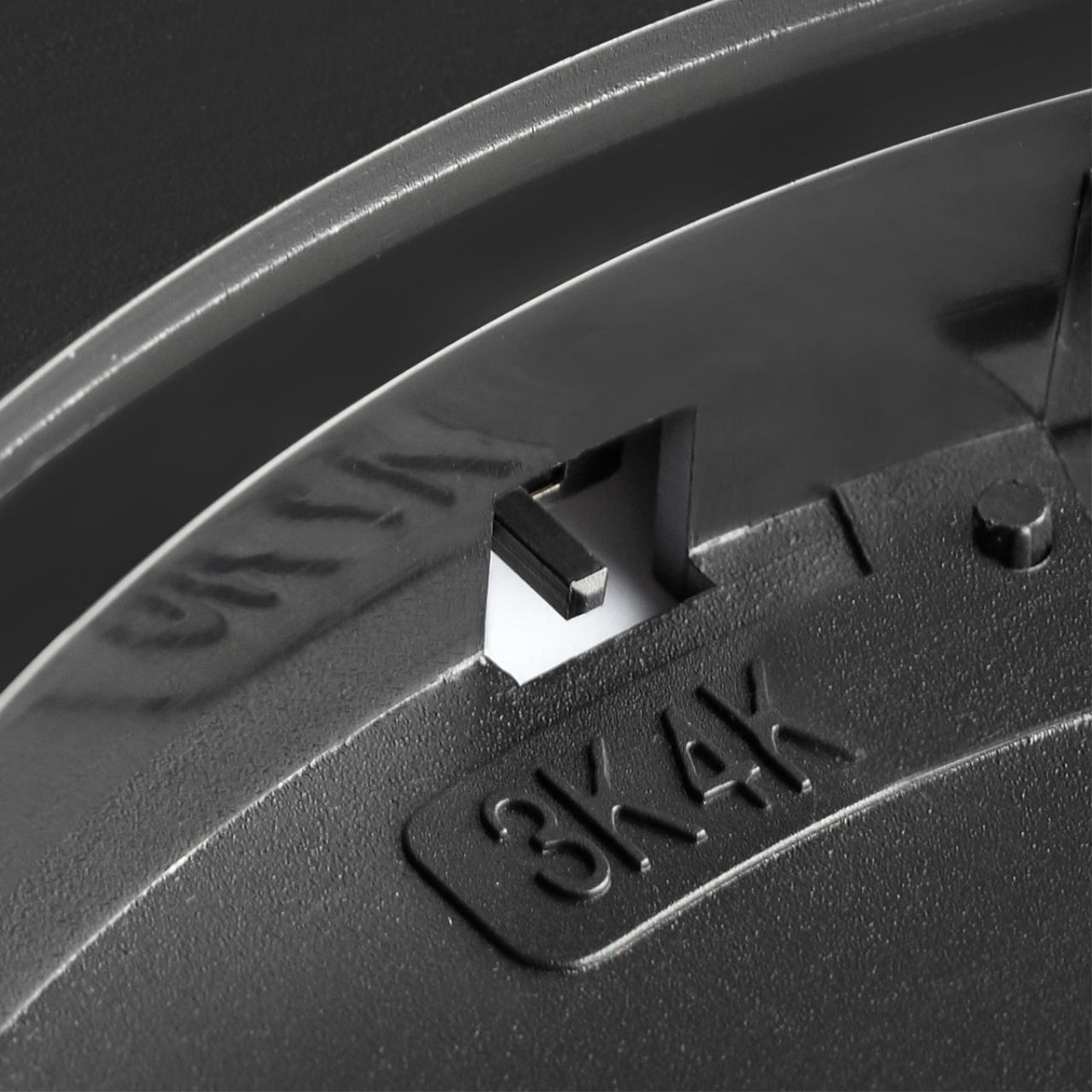 Настенно-потолочный светильник SONEX Alfa black 7660/48L пластик белый 