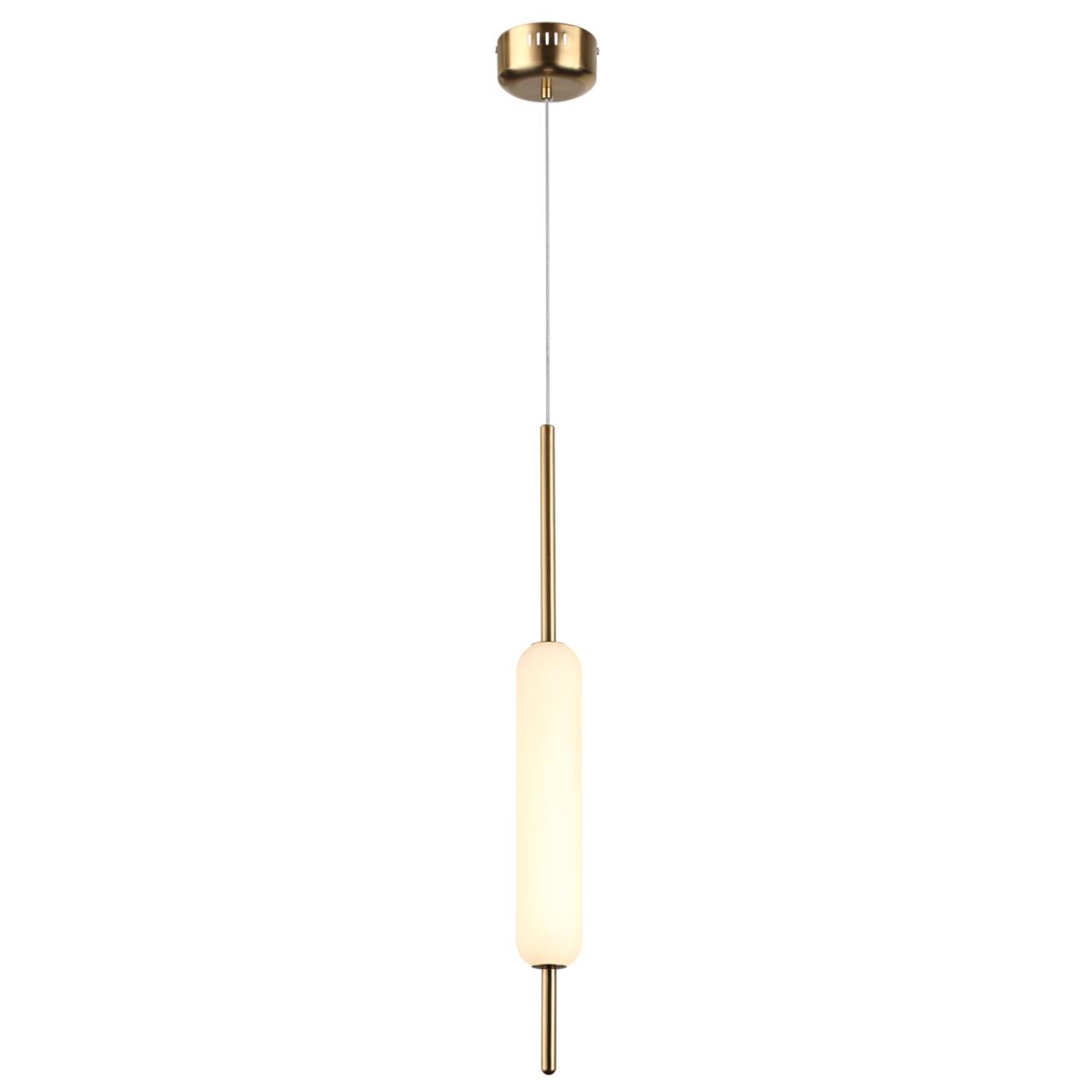Подвес SONEX Reeds 4794/12L стекло белое 