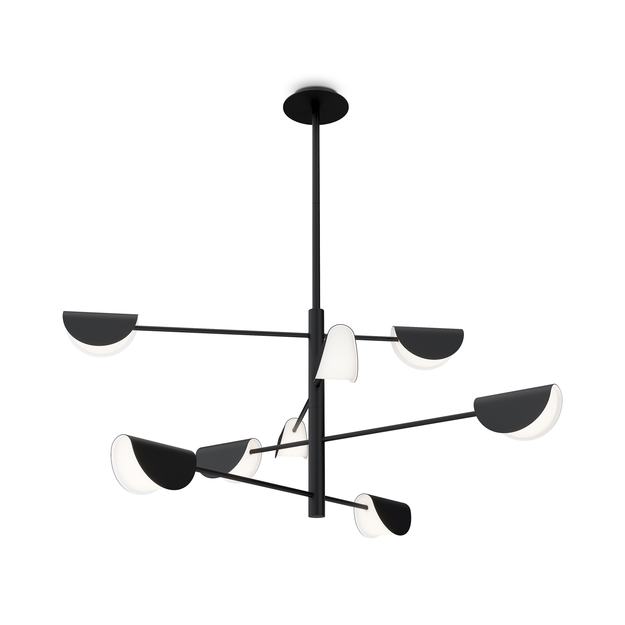 Подвесная люстра Maytoni Technical Mollis MOD126PL-08B 