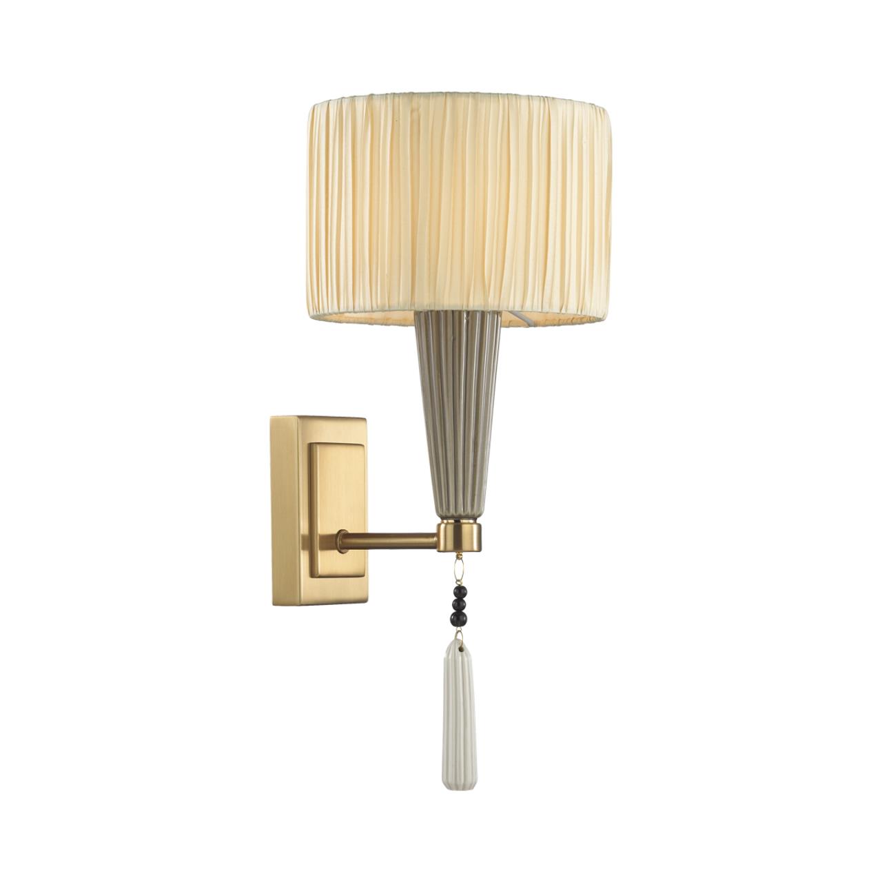 Бра SONEX Latte 5403/1W ткань белый 
