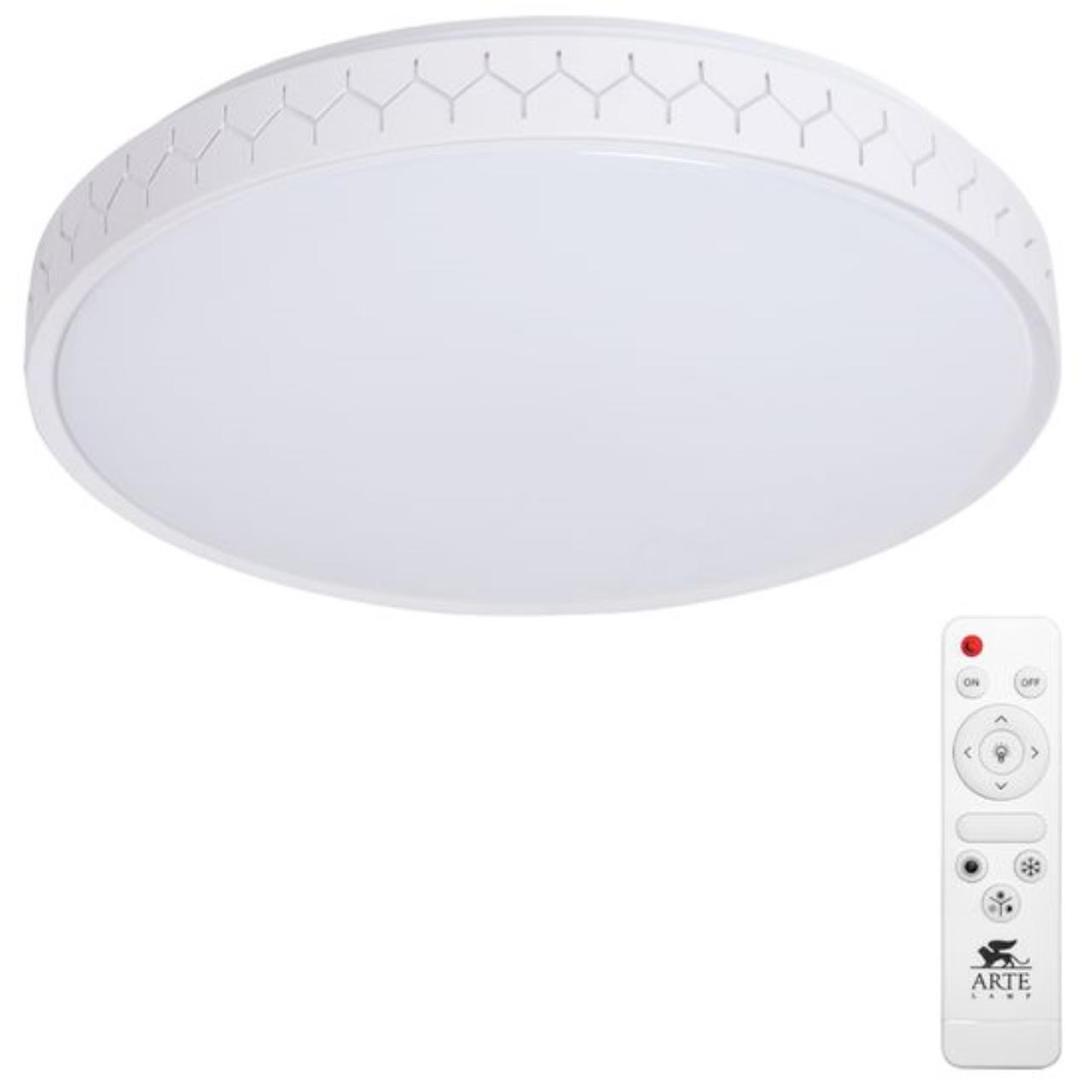 Потолочный светодиодный светильник Arte Lamp Simone A2682PL-72WH 