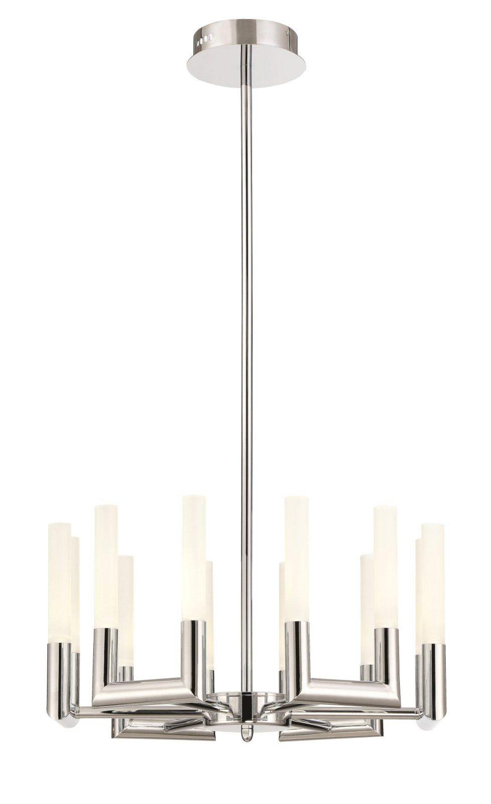 Подвесная светодиодная люстра Lucia Tucci Flop 3390.12 Chrome 