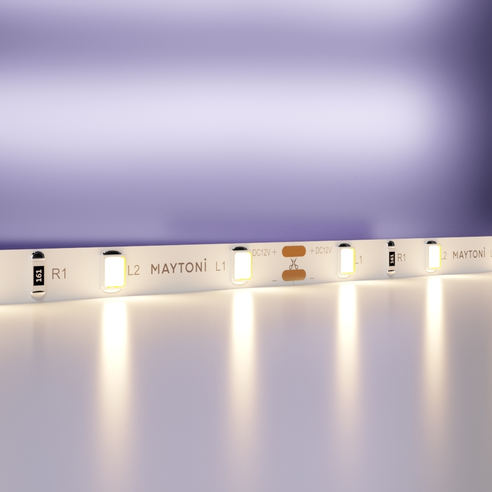 Светодиодная лента Maytoni Technical 4,8W/m теплый белый 5M 20007 