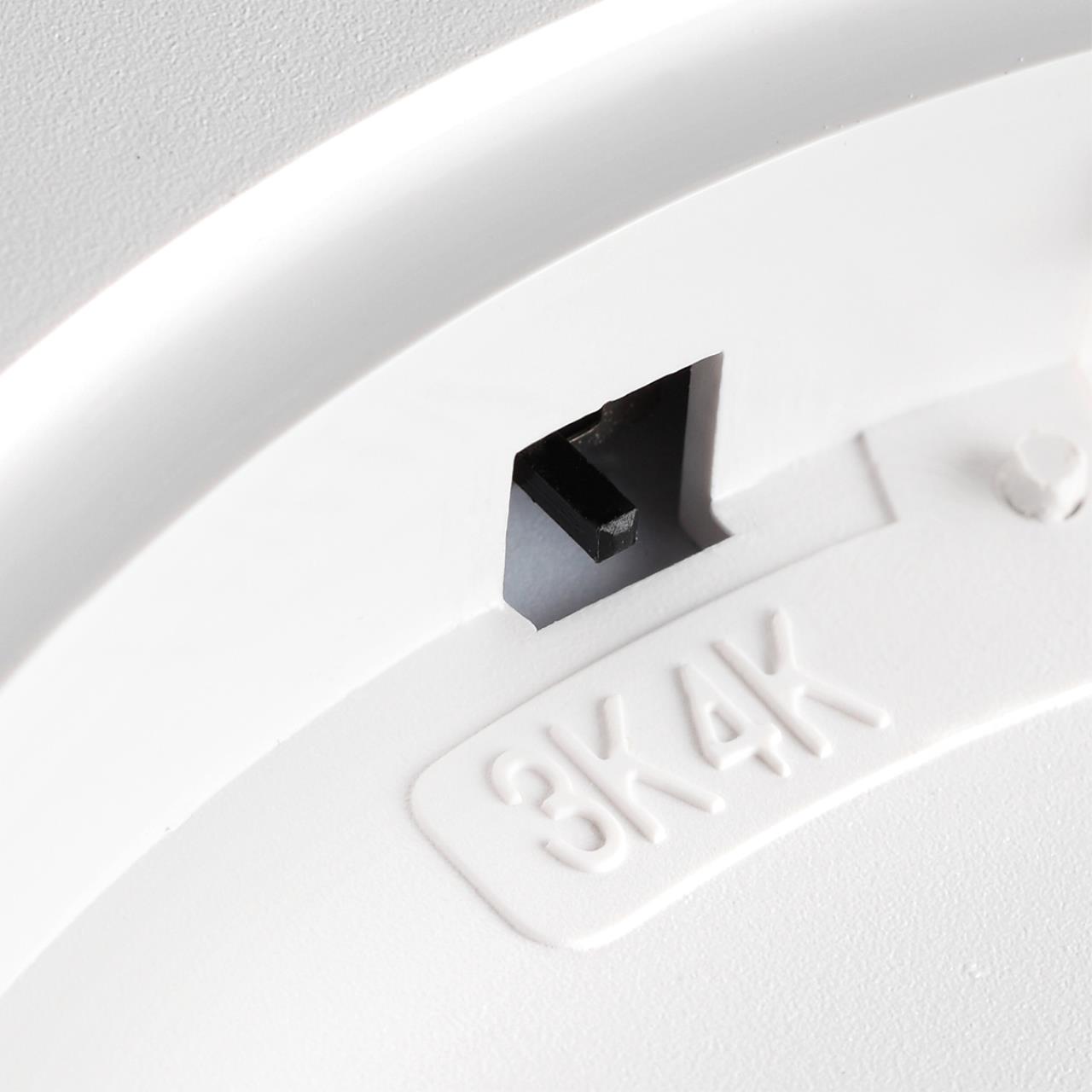 Настенно-потолочный светильник SONEX Omega white 7661/18L пластик белый 