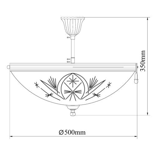 Потолочный светильник MW-Light Афродита 317012905  фото 6