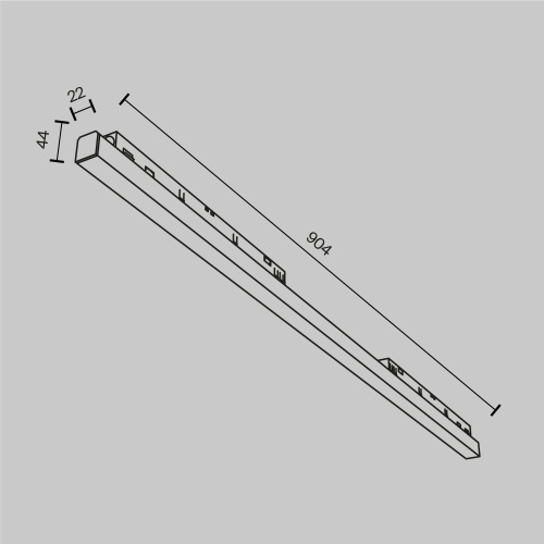 Трековый светильник Technical TR030-4-30WTW-DD-B  фото 8