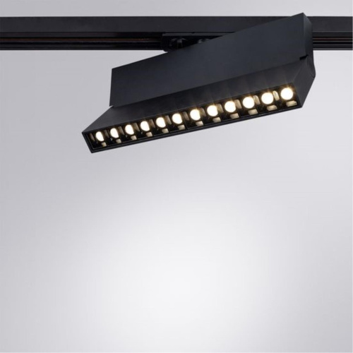 Трековый светодиодный светильник Arte Lamp Flash A4573PL-1BK  фото 2