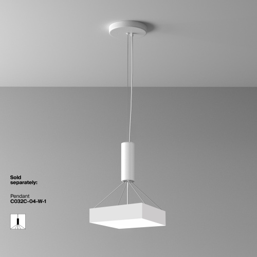 Потолочный светильник Technical C032CL-36W4K-SQ-W  фото 4