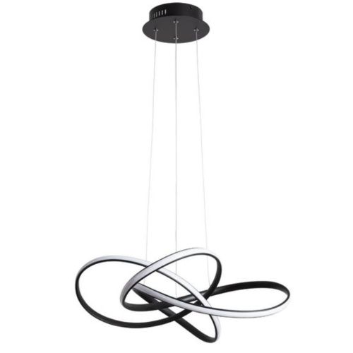 Подвесной светодиодный светильник Arte Lamp Swing A7040SP-4BK 