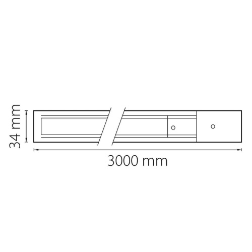 Шинопровод однофазный Lightstar Barra 502035  фото 2