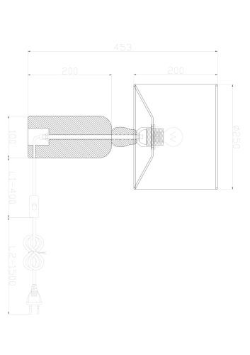 Настольный светильник Freya FR5326TL-01W  фото 2